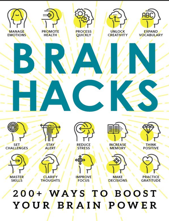 Brain Hacks: 200+ Ways to Boost Your Brain Power Free PDF Download Brain Hacks: 200+ Ways to Boost Your Brain Power by ADAMS MEDIA PDF