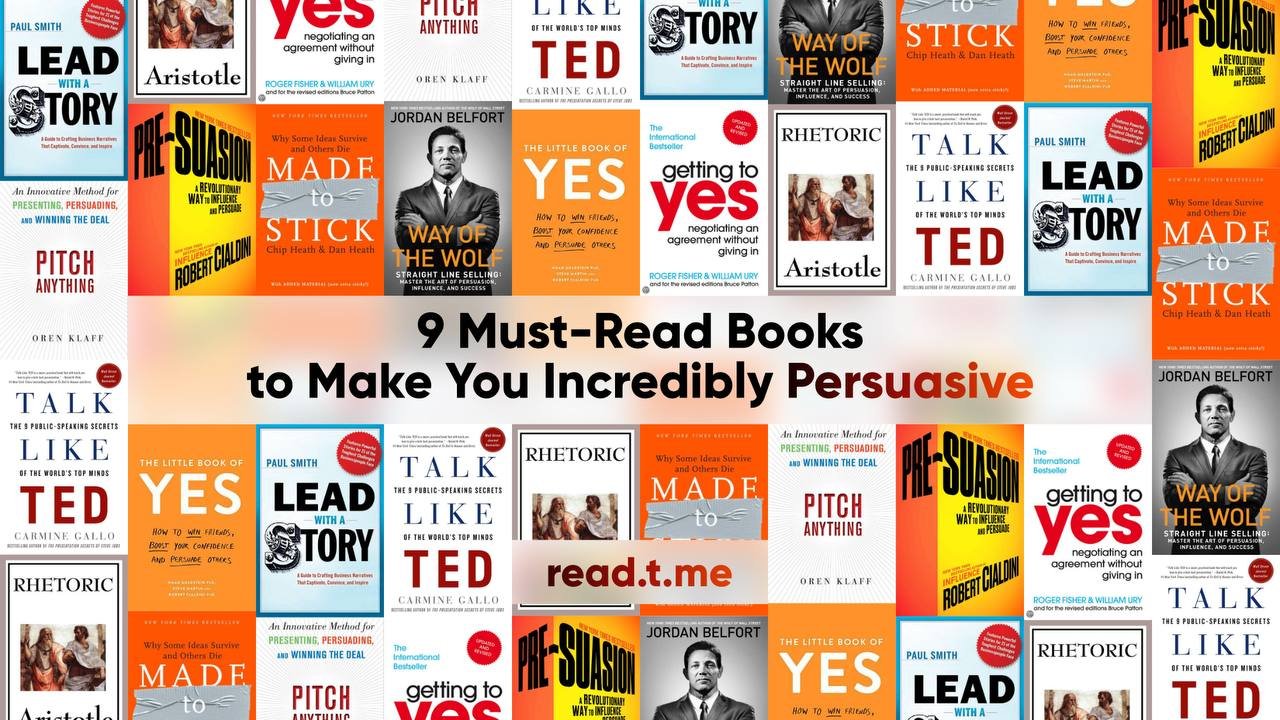 9 Must-Read Books to Make You Incredibly Persuasive