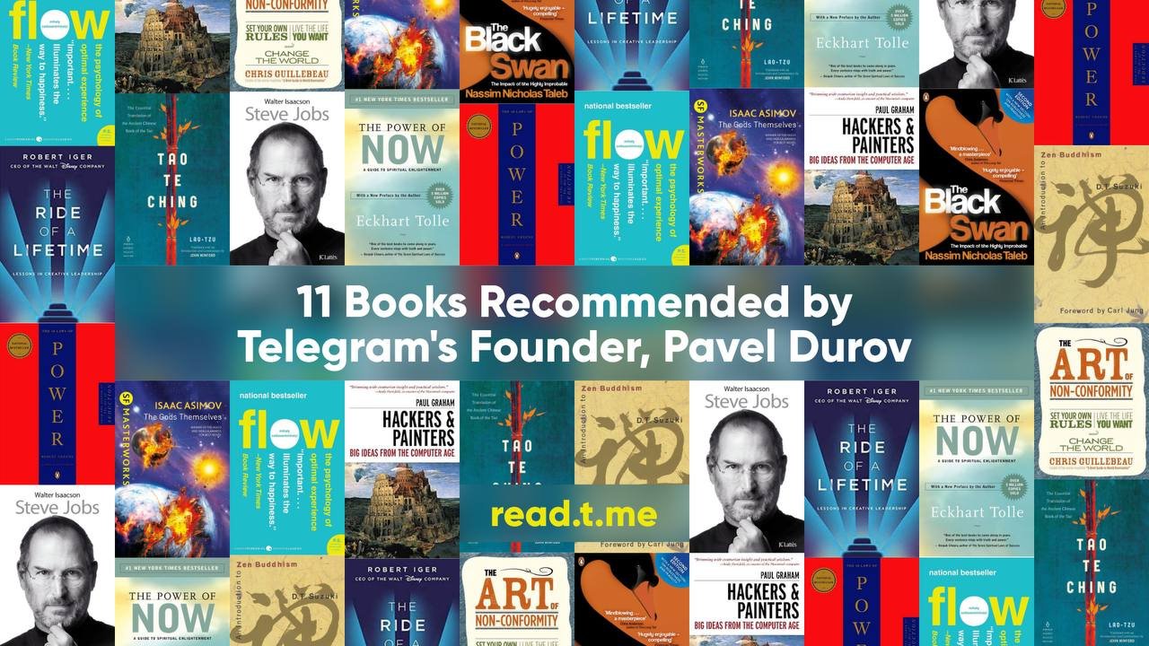 11 Books Recommended by Telegram's Founder, Pavel Durov