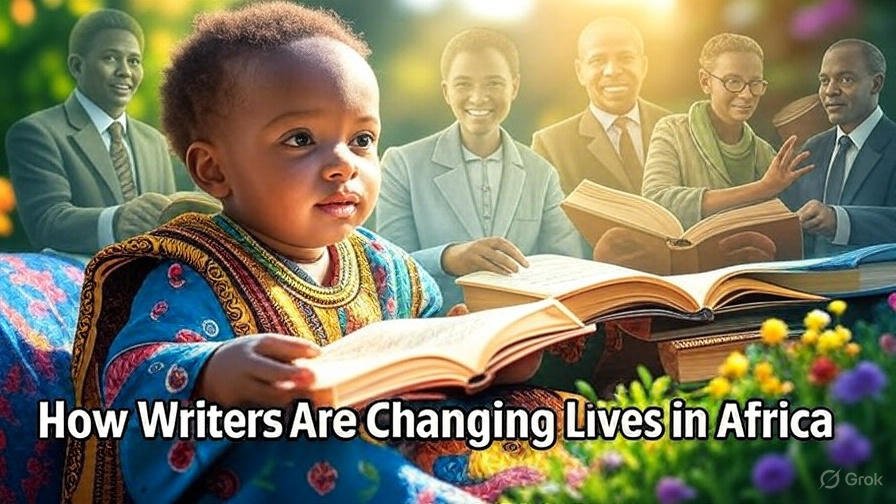 How Writers Are Changing the Lives of Poor Children in Africa Through Free Books